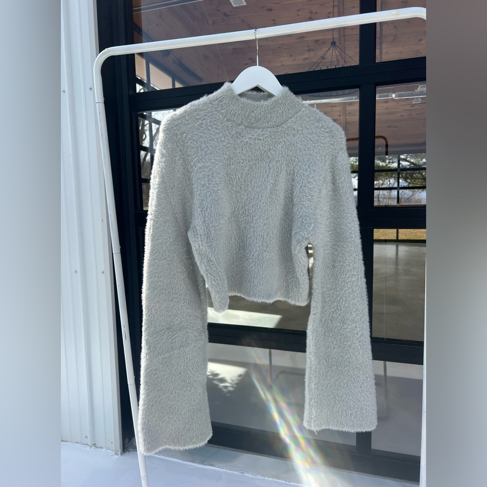 Cozy Cream Long Sleeve Women's Top